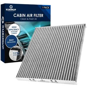 lot 2453 image: KURIMUP Premium Cabin Air Filter with Activated Carbon,Replacement for CF11819(CP819), Fit for Hyundai SonataAzeraSanta Fe, Kia CadenzaOptimaSedona, GMC Terrain, Chevrolet Equinox