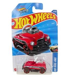lot 6376 image: Hot Wheels Pedal Driver Red, HW Ride-Ons 45, 95250, 164 Scale Diecast Car