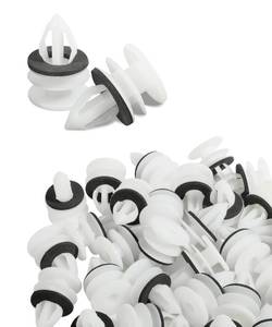 lot 6480 image: bylikeho 30PCS Door Panel Clips,Car Retainer Clips,Door Trim Panel Retainers Clips,Car Accessories Panel Retainer Clip Replacement,Car Push Retainer Clips Panel Moulding Clip,Replace #115190