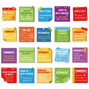 lot 10460 image: 300 Pcs Mental Health Stickers Motivational Affirmation Stickers Mental Health Awareness Items Positive Waterproof Laptop Water Bottle Reminder Feelings Decor for Adult Employees(Rainbow Color)