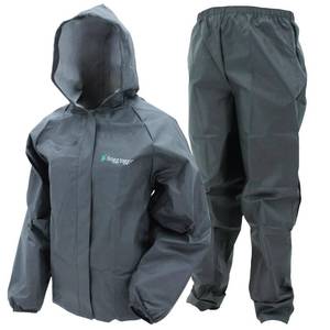 lot 10481 image: FROGG TOGGS Youth Ultra-Lite2 Waterproof Breathable Protective Rain Suit