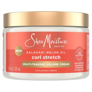lot 10482 image: SheaMoisture Curl Stretch Multi-tasking Volume Cream Kalahari Melon Oil and a Tropical Vacation Scent With Hydrating Hyaluronic Serum, Defines Type 4 Curls For Days 11 Fl Oz