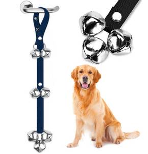 lot 10494 image: BLUETREE Dog Doorbells Premium Quality Training Potty Great Dog Bells Adjustable Door Bell Dog Bells for Potty Training Your Puppy The Easy Way - 7 Extra Large Loud 1.4 DoorBells
