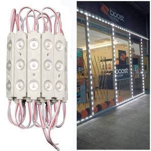 lot 11438 image: TeiNewBy LED Module, LED Window Light White 100pcs 49.8 Ft 2835 SMD 150LM Per LED Module IP65 Waterproof Decorative Light for Letter Sign Advertising Signs with Tape Adhesive Backside (White Light)
