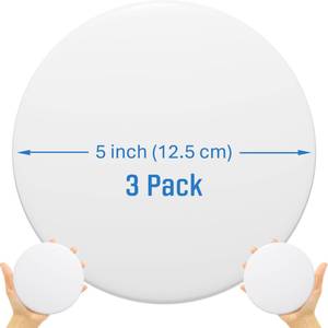 lot 12166 image: Strongest Home Wall & Door Handle Stopper 5 Set of 3 Pieces White Rubber Door Knob, Round Wall Shield Cushion, Quiet Wall Protector for Door Handle, Guard Door Bumper, Self Adhesive