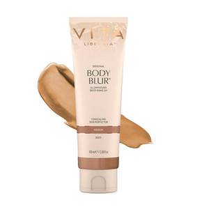lot 12169 image: Vita Liberata Body Blur, Leg and Body Makeup. Skin Perfecting Foundation for Flawless Bronze, Easy Application, Radiant Glow, Evens Skin Tone, New Packaging