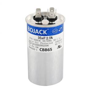 lot 12187 image: BOJACK 35 uf 370V 450V AC CBB65 Motor and Fan Starting Round Capacitor 35 MFD 10000AFC