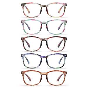 lot 12190 image: CCVOO Reading Glasses for WomenMen, Eyeglasses, Blue Light Readers for WomenMen, Computer Eye Glasses, Cheaters