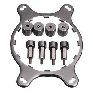 lot 12206 image: AM4 Mounting Bracket Cooling Cooler Water Series Kit, CPU Fan Bracket for Hydro H45 H55 H60 H75