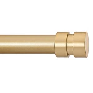 lot 12230 image: Briofox Gold Curtain Rods for Windows 48 To 84 Inch Heavy Duty Modern End Cap 1 Inch Curtain Rods Adjustable Decorative Drapery Rod for Home,Office,Apartment,Farmhouse