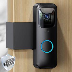 lot 12237 image: Blink Doorbell Mount, NANW Full-Metal Anti-Theft Doorbell Camera Mount for Blink Video Doorbell 1st Gen, Not for 2nd Gen (Newest Model), No-Drill and Not Block Motion Sensor Bracket, Black