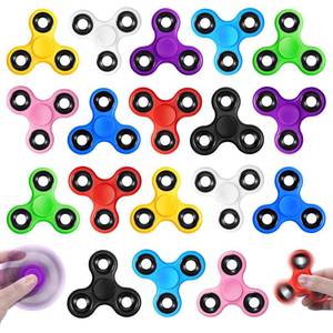 lot 12263 image: SCIONE 18 Pack Fidget Spinner Toy Bulk for Kids Adults, Spinners Fidget Set, Hand Spinner for Stress Relief, Easter Birthday Goodie Bag Stocking Stuffers Classroom Prizes for Boy