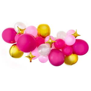 lot 12305 image: Packed Party  Think Pink  Jumbo Pink Balloon Garland Kit 2Pk