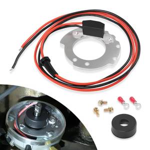 lot 14064 image: 1244A Electronic Ignition Conversion Kit for Ford 4-Cyl Tractors, for 2N 8N 9N 500-800 Series, Single Point, 12V Negative Ground, High-Performance Ignition Module
