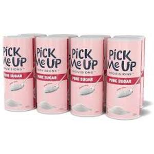 lot 10082 image: Pick Me Up Provisions Pure Sugar (3 Cans 1.25lb)