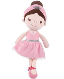 lot 1595 image: Soft Baby Doll Toys (16) for Girls, My First Baby Rag Dolls for 1 Year Old Girl Birthday Gift Plush Doll Toys Machine Washable Baby Doll for Toddler Kids Infants - Ballet Girl