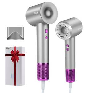 lot 1605 image: Hair Dryer,Professional Ionic Hair Dryer for Frizzy Hair,High Speed Blow Dryer with 120, 000 RPM Brushless Motor, Low Noise Supersonic Hair Dryers for Fast Drying, Constant Temperature Gray