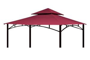 lot 1612 image: JANCANOPY Gazebo Replacement Cover for Grill Gazebo Model L-GZ238PST-11, (Burgundy)