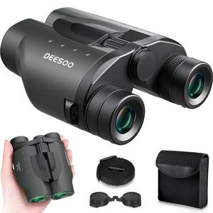 lot 2153 image: 25x32 Binoculars for Adults Kids Compact - DEESOO High Powered Bird Watching Binoculars Lightweight with Small Size for Hunting Traveling Sports Hiking