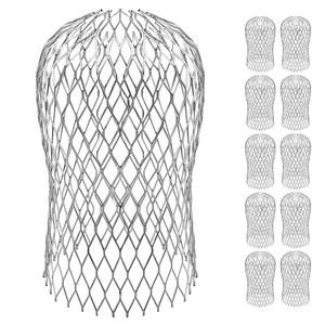 lot 2161 image: Laicky 10 Pack Gutter Downspout Guards 3.5 Inch Adjustable Aluminium Filter Strainer, Expandable Gutter Strainer for Preventing Blockage Leaves Debris Drain Net Cover Gardening Tools