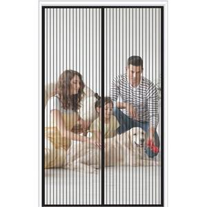 lot 2165 image: CANLENE Magnetic Screen Door - Mosquito Bug Net, No Hands Entry, Heavy-Duty Mesh, Easy Install for Sliding Door, 36 x 82