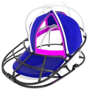 lot 2169 image: YEENOR Hat Washer Cage for Washing Machine - Baseball Cap Cleaner Holder, Ball Cap Washing, Dishwasher Safe, Perfect for Cleaning and Protecting Hats in Dishwasher (WhiteBlack 1 Pack (Assembly))