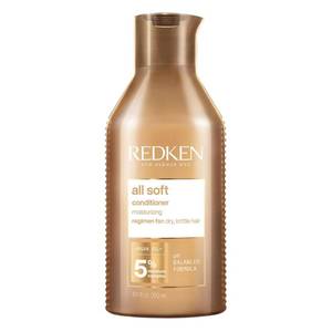 lot 2180 image: Redken All Soft Conditioner  For Dry, Brittle Hair  Moisturizes & Provides Intense Softness  With Argan Oil  10.1 Fl Oz