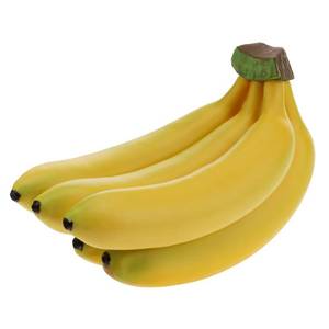 lot 2187 image: Woration Realistic Lifelike Artificial Banana Bunch Simulation Fruit Decorative Fake Food Model Display Photography Props Kitchen Wedding Home Party Decor - 5 Heads