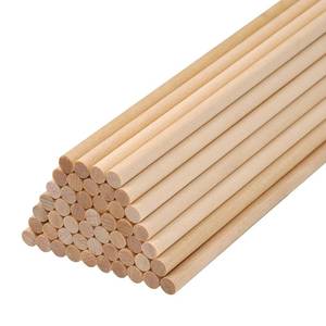 lot 2199 image: Wooden Dowel Rods Wood Craft Sticks 14x 15, 50 PCS Wood Dowel Rods Wooden Sticks for Crafting, Unfinished Round Pine Hardwood Sticks for Cake Support, Lollipop Sticks, Photo Booth Props, Wands