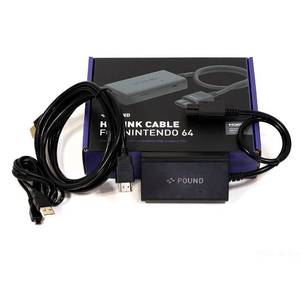 lot 2204 image: POUND HDMI HD Link Cable for Nintendo 64 (N64)