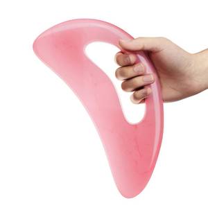lot 6005 image: AICNLY Large Gua Sha Massage Tool, Lymphatic Drainage Massager, Muscle Scraping Massage Tools, Body Sculpting Anti Cellulite Tools for Man and Women (Pink)