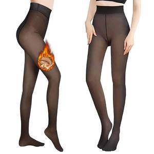 lot 10119 image: WILDROOMS Womens Tights, Warm Pantyhose Leggings, Fake Translucent Thermal Skin-Tone Tights for Autumn and Winter��SM��