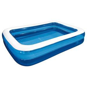 lot 11504 image: DIMAR GARDEN Inflatable Rectangular Swimming Pool for Kids or Adults (Max 79x59x203 Inch)