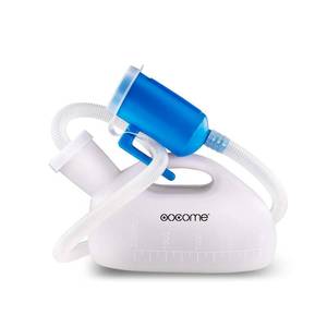 lot 12325 image: Portable Urinals for Men, OOCOME Men Urinal Bottle Spill Proof Reusable Male Pee Bottle Camping Toilet Thicken Mens Potty 2000 ml 47.2 Long Tube with Lid
