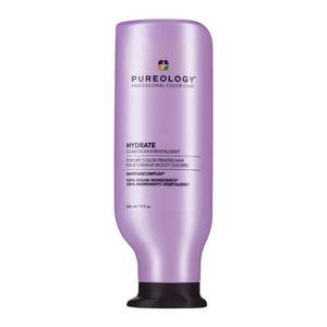 lot 12379 image: Pureology Hydrate Conditioner - For Dry or Color-Treated Hair, Restores Moisture & Softness, Seals In Hydration, Color-Safe, Vegan, 9 Fl Oz