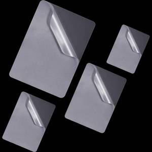 lot 12394 image: Outus Thermal Laminating Pouches Clear Laminator Pouches, 9 x 11.5, 5 x 7, 4 x 6, 2.2 x 3.7 Inches (100)