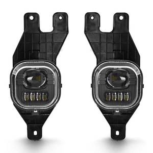 lot 13046 image: SINYATO INDUST Led Fog Lights Compatible With 1999-2004 Ford F250 F350 Super Duty, 2001-2004 Excursion Front Driving Fog Lamps Assembly Clear Lens, DOT Certified - 1 Pair