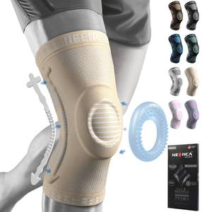 lot 14128 image: NEENCA Knee Brace for Women & Men, Medical Knee Support with Patella Pad & Side Stabilizers, Knee Compression Sleeve for Knee Pain, Meniscus Tear, ACL, Joint Pain, Runner, Workout - FSAHSA Eligible