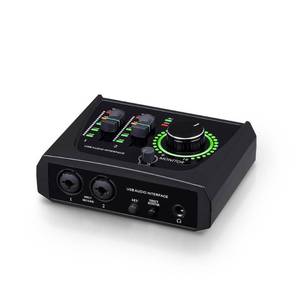 lot 6066 image: BOMGE mini 2 Channel USB Audio Interface for Recording, Streaming and Podcasting, with XLR48V Phantom Power,Studio Quality Audio Interface for Guitarist, Vocalist, Podcaster or Producer