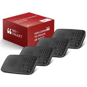 lot 6102 image: Hosmart UltraSpeak Pro Intercoms Wireless for Home, Two-Way Real-time Intercom Full Duplex Wireless Intercom System for Home Use, Clear Sound House Intercom System for Business with 1200 Feet Range 2 Pack