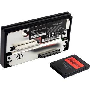 lot 6123 image: risingsaplings Compatible with PS2 SATA Interface Network Adaptor HDD Hard Disk Adapter 2.5 3.5 and 64MB Free McBoot Memory Card 1.966 for FMCB