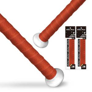 lot 6176 image: ALIEN PROS Bat Grip Tape for Baseball New 1.1 MM Precut and Pro Quality Bat Tape Wrap Your Bat for an Epic Home Run (2 Pack) Replacement for Old Baseball bat Grip (2-Pack Reddish Brown)