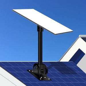 lot 9635 image: Adjustable Roof Mount Kit for Starlink Gen 3 , Heavy Duty Mounting Bracket for Starlink Gen3  V3 Standard Dish, Compatible with Starlink Internet System, GEN3V3 Accessories