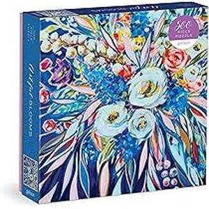 lot 6160 image: Artful Blooms 500 Piece Floral Puzzle