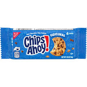lot 9640 image: Original Chips Ahoy Cookie Box Set - 4 Pack