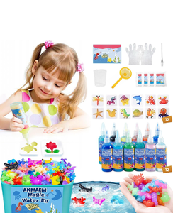 lot 10828 image: Magic Water Elf Sea Creatures Art Kit - Retail $19