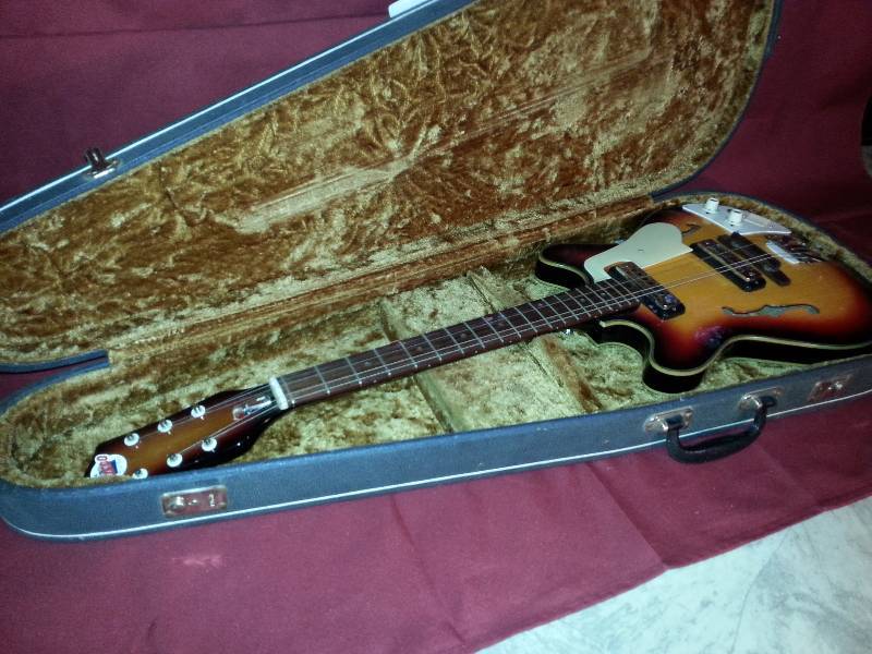 Vintage 1960's Japan Teisco EP-7 Hollow Body 6-String Electric
