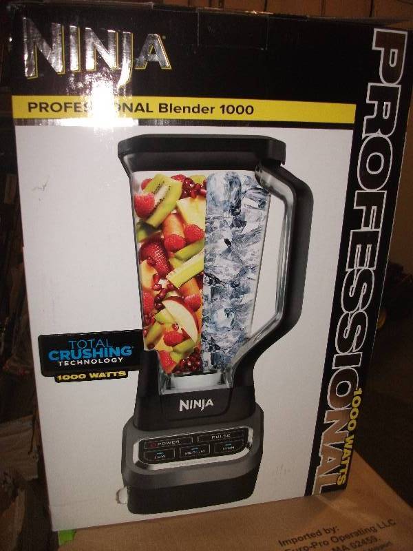 Ninja Professional 72oz Countertop Blender with 1000-Watt Base