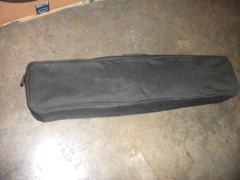 lot 2302 image: Soft-Sided  Rod Bag (MISSING SHOULDER STRAP)
