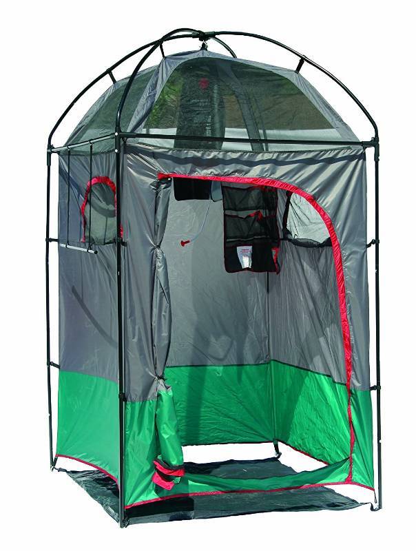 lot 2310 image: Texsport Instant Portable Outdoor Camping Shower Privacy Shelter Changing Room